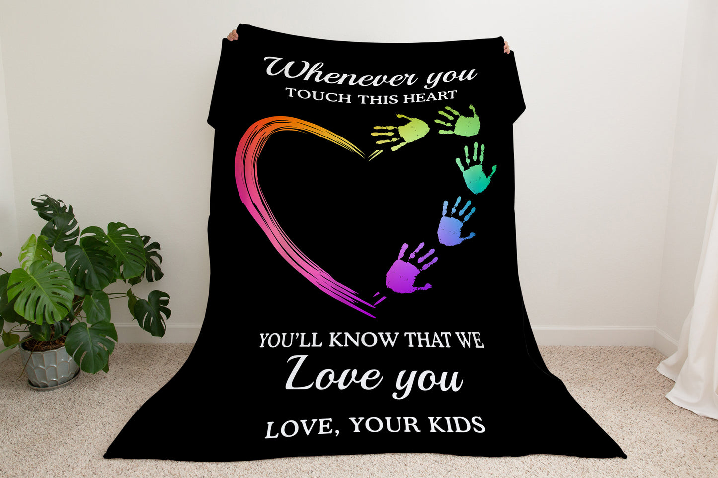 Mom or Dad | Touch This Heart - Blanket